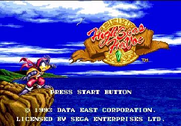 High Seas Havoc (USA) screen shot title